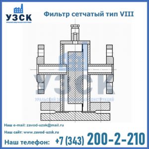 Фильтр сетчатый тип VIII в Раменском