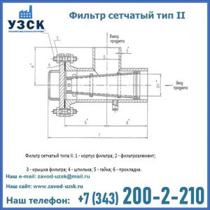 Фильтр сетчатый ФС по Т-ММ-11-2003 в Раменском