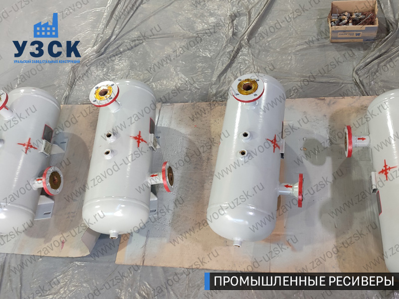 фотография емкостных ресиверов газа Раменское